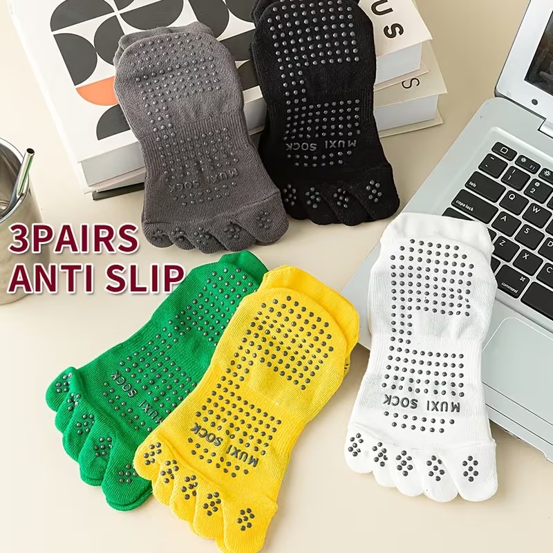 ถุงเท้าผู้ชายแบบ 3 คู่ ป้องกัน - Sports Grip บทวิจารณ์และราคา