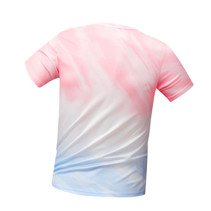 เสื้อยืดแขนสั้นสำหรับออกกำลังก - Badminton Jersey บทวิจารณ์และราคา
