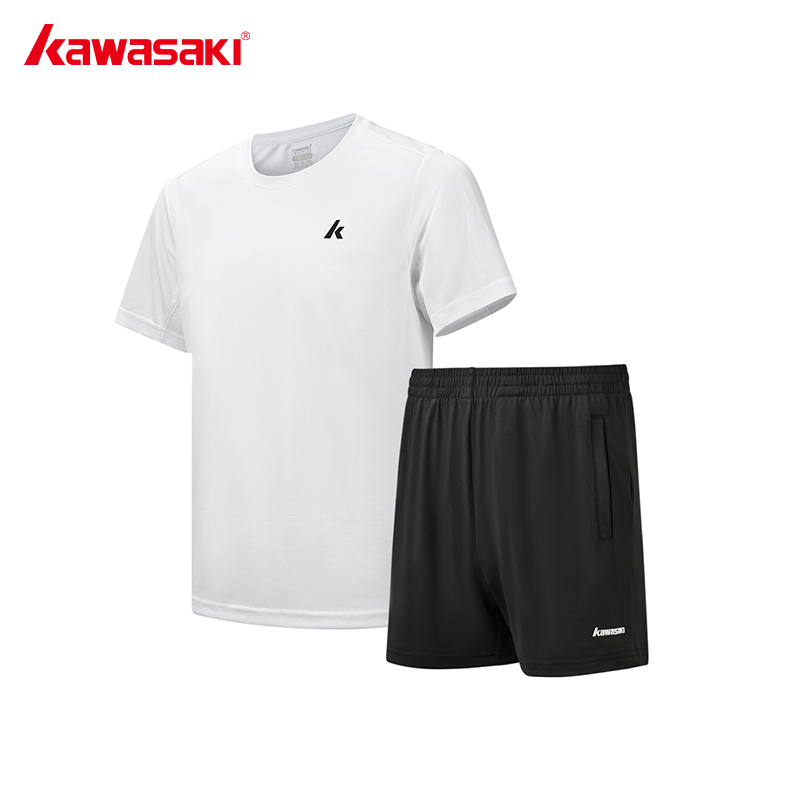 คาวาซากิชุดแบดมินตันคู่รักชาย  - Badminton Jersey บทวิจารณ์และราคา