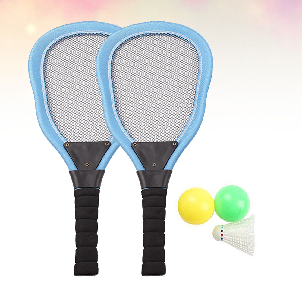 ชุดไม้แบดมินตันชายหาด 5 ชิ้น ส - Badminton Racket บทวิจารณ์และราคา