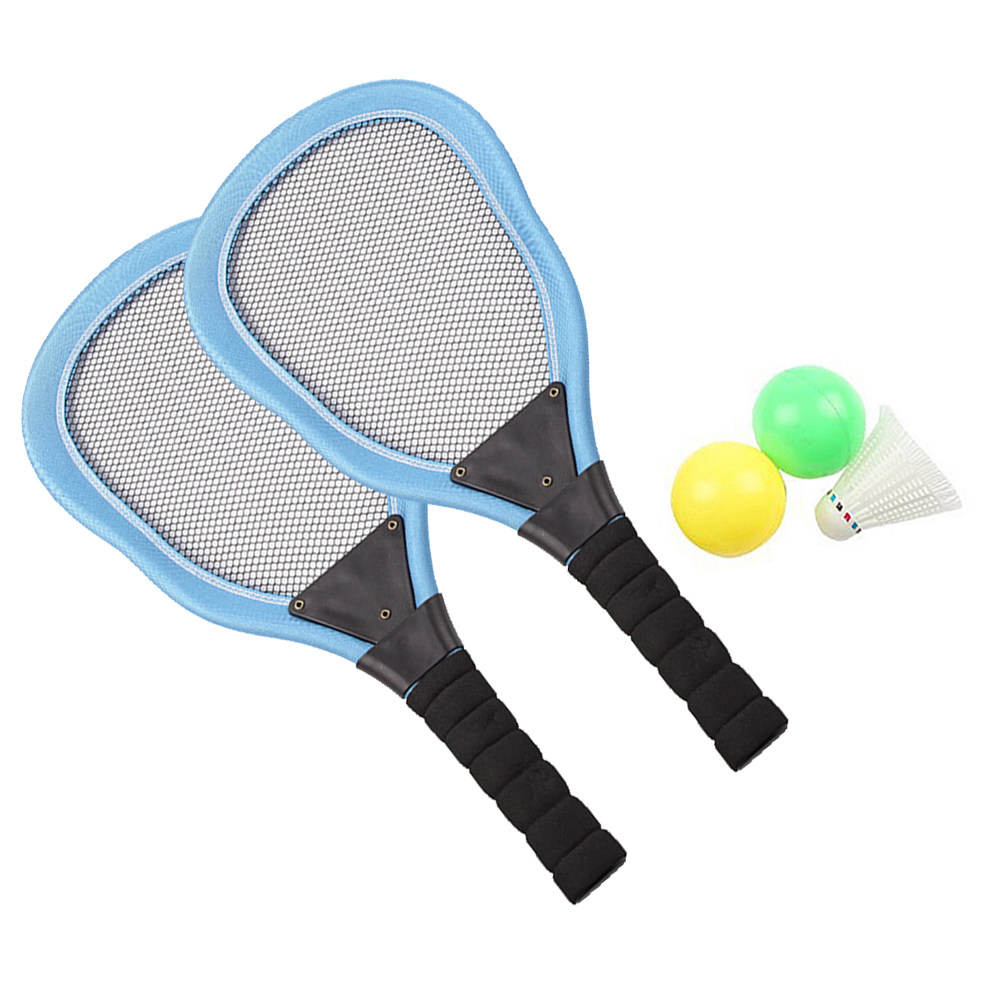 ชุดไม้แบดมินตันชายหาด 5 ชิ้น ส - Badminton Racket บทวิจารณ์และราคา