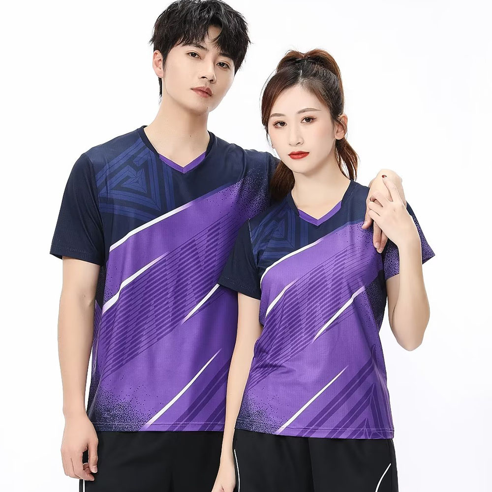 เสื้อยืดผู้ชายผู้หญิงเทนนิสเด็ - Badminton Jersey บทวิจารณ์และราคา