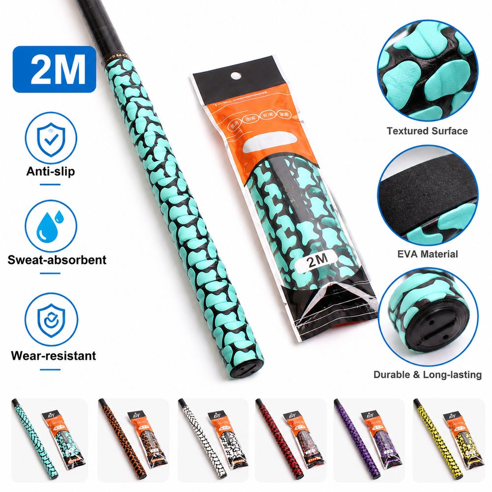 แถบกันลื่นสำหรับด้ามคันเบ็ดตกป - Badminton Grip บทวิจารณ์และราคา