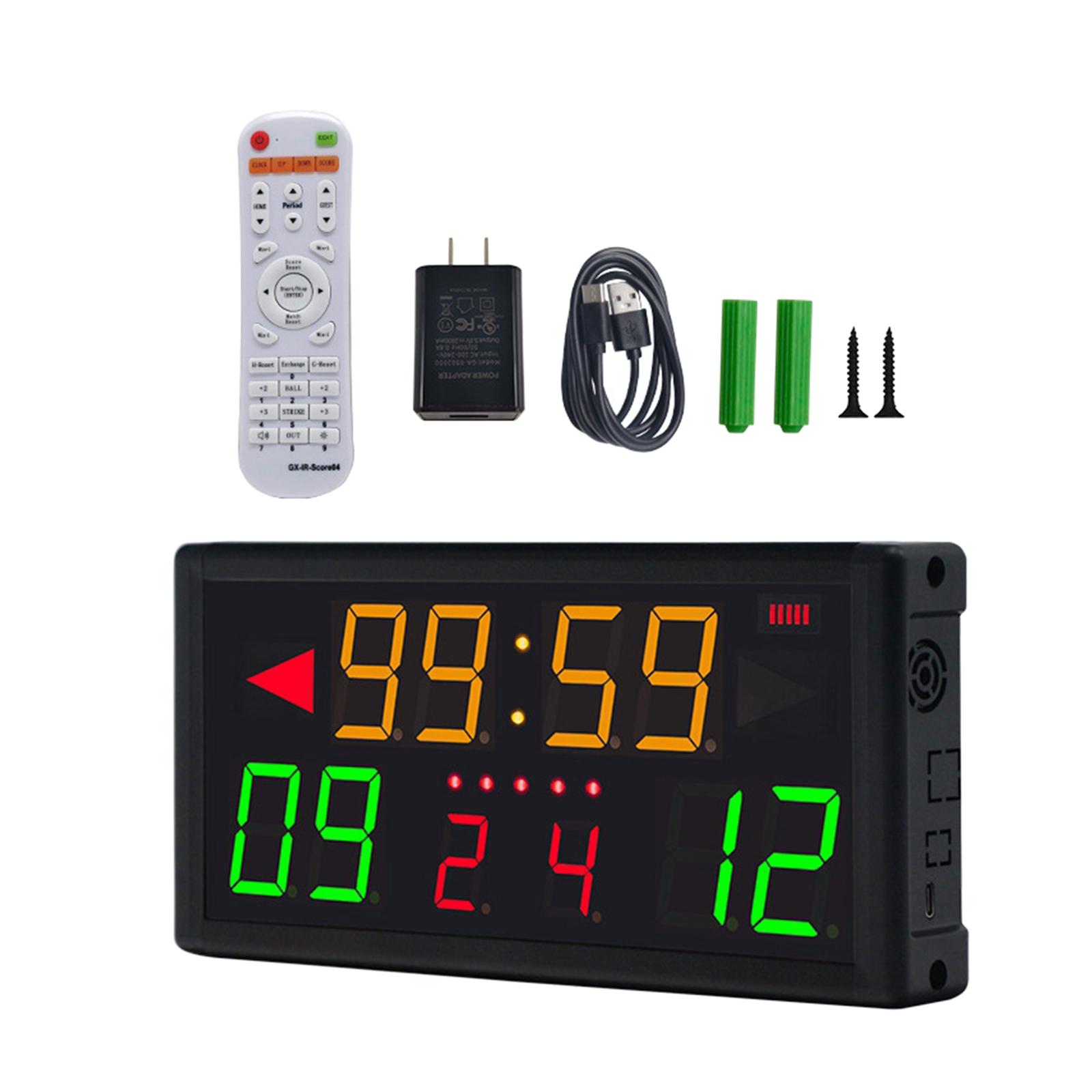 กระดานคะแนนดิจิตอลพร้อมรีโมทคอ - Scoreboard Digital บทวิจารณ์และราคา