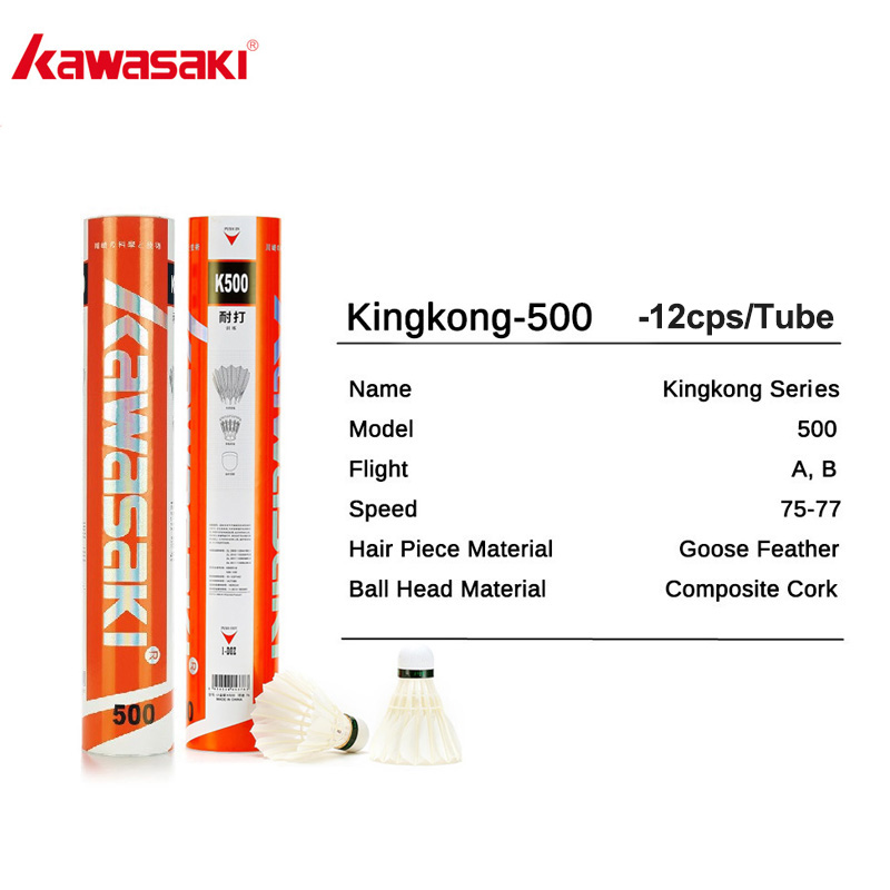 Kawasaki King Kong 500/Queen 5 - Feather Shuttlecock บทวิจารณ์และราคา