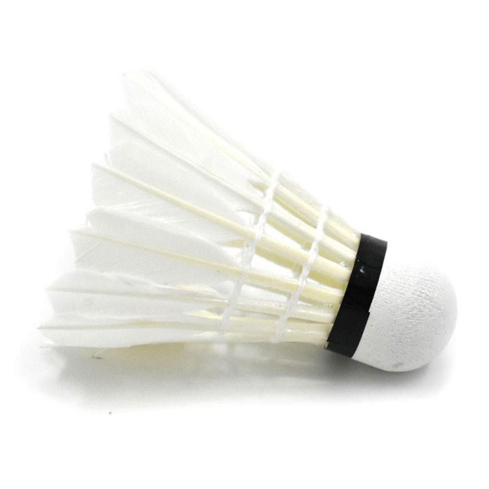 ลูกขนไก่แบดมินตันขนห่านสีขาวแบ - Feather Shuttlecock บทวิจารณ์และราคา